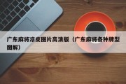 广东麻将凉皮图片高清版（广东麻将各种牌型图解）