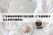 广东麻将如何看两个骰子抓牌（广东麻将骰子怎么拿牌仔细教程）