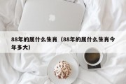88年的属什么生肖（88年的属什么生肖今年多大）
