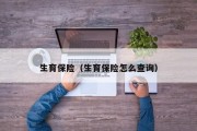 生育保险（生育保险怎么查询）