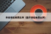 养老保险缴费比例（医疗保险缴费比例）